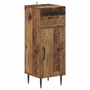Mobiletto da Bagno HAARLEM Legno antico 30 x 31 x 80 cm 896833