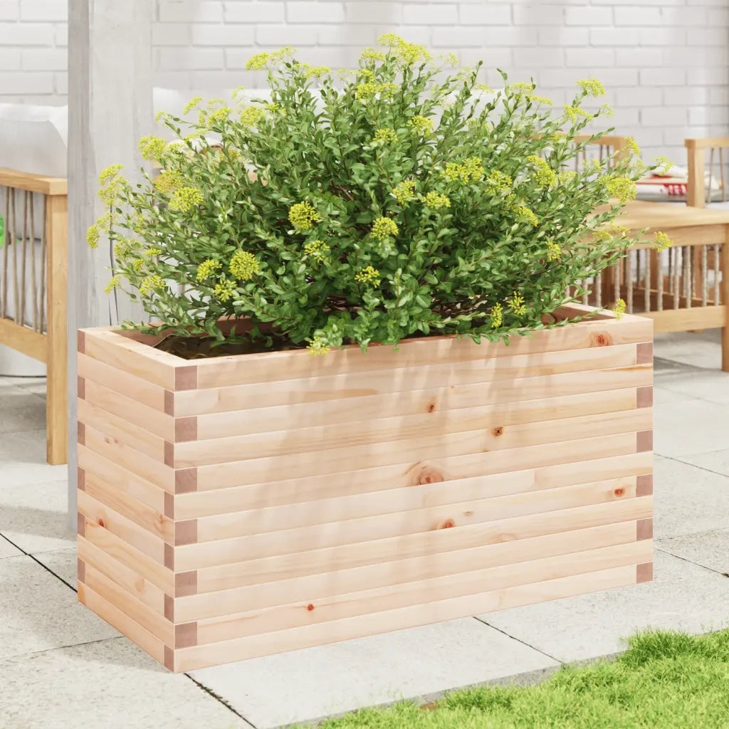 Fioriera da Giardino-Vaso da Esterno 90x40x45,5 cm in Legno Massello di Pino