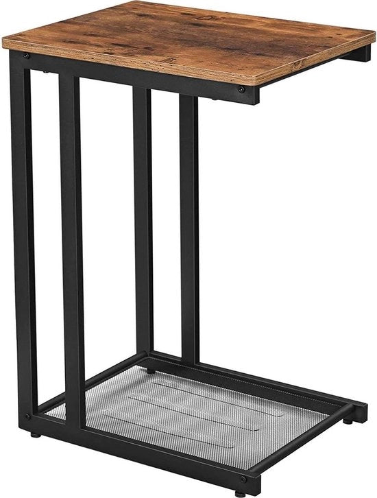 Scatola a Piatto in Acciaio - Scatole a Piatto - Industriale - Comodino - 48 x 35 x 65cm