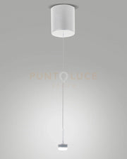 3804-45-102 MONTATURA SALI SCENDI BIANCA COMPLETA CCT 8W - 750 lm- 2700K - 3000K - 4000K 1 LUCE DIMMERABILE