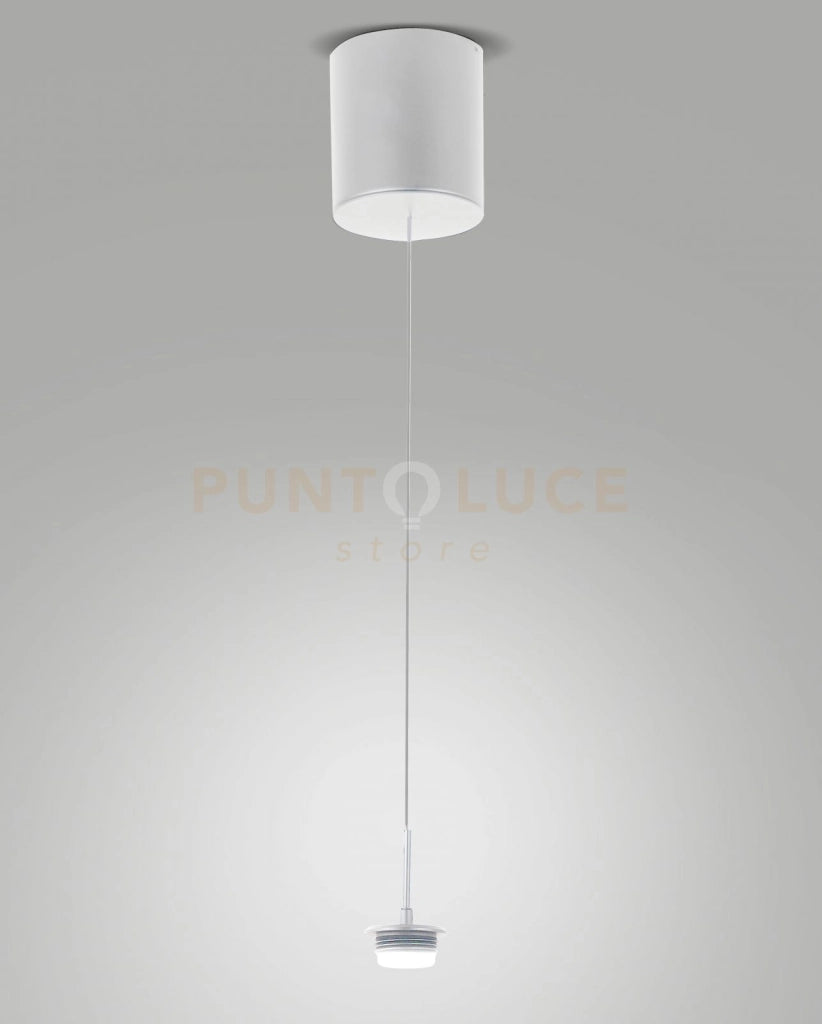 3804-45-102 MONTATURA SALI SCENDI BIANCA COMPLETA CCT 8W - 750 lm- 2700K - 3000K - 4000K 1 LUCE DIMMERABILE