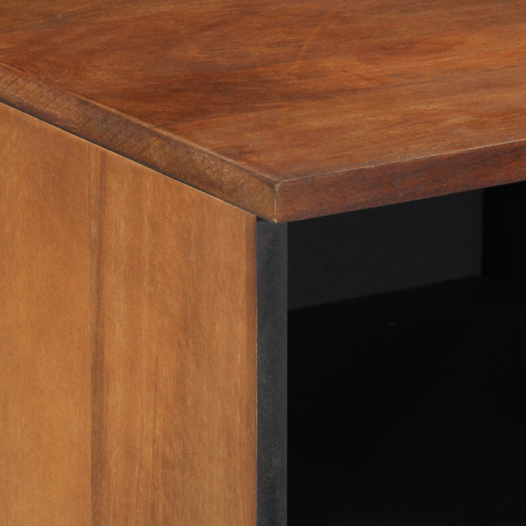 Mobile TV 100x33x46 cm in Legno Massello di Mango