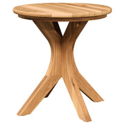 Tavolino da Giardino | Tavolo laterale Marrone 40 x 40 x 41 cm Legno di teak solido