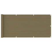 Paravento da Balcone Grigio Talpa 75x400 cm in HDPE cod mxl 21394