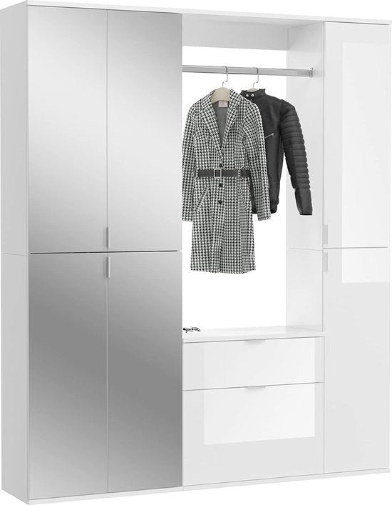 Organizzatore di Abbigliamento - Raccoglitore di Scarpe - Sistema di Organizzazione - Produzione Sostenibile - 152 cm x 193 cm