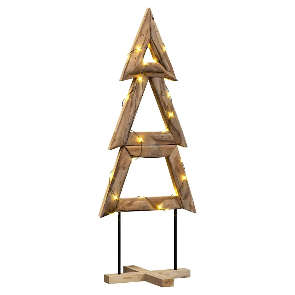 Albero di Natale Marrone 149,5 cm Legno massello di teak 42017928