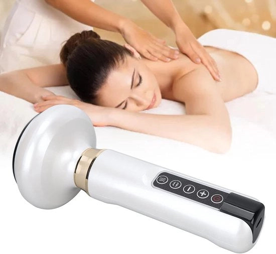 Apparecchio di massaggi cellulite elettrico - 12 posizioni - Gua Sha - corpo completo - vuoto - cupping - rilassamento - tecnologia verde