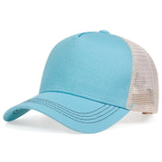 Cappellino da baseball per camionisti blu