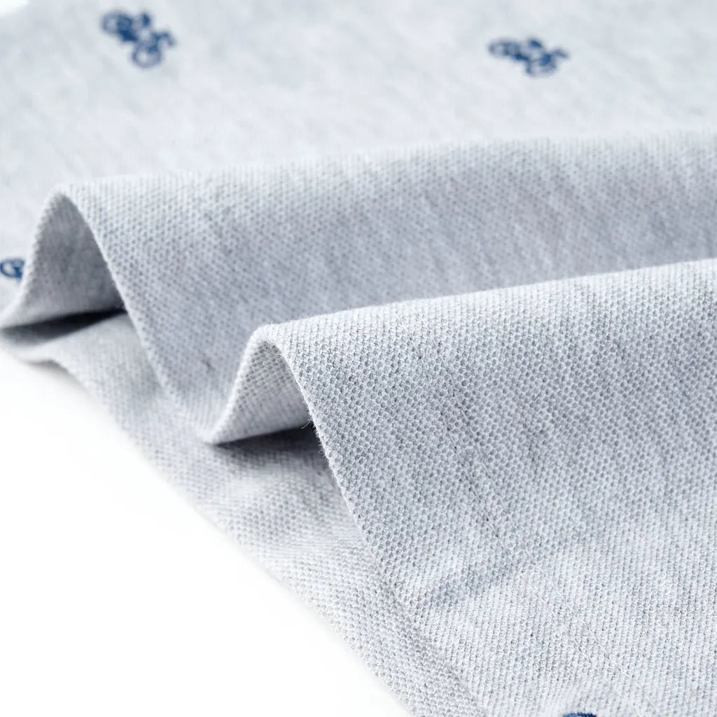 Polo per Bambini Grigio M¨¦lange 92