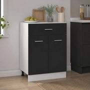Drawer Unit Lyon Black 60x46x81.5 Cm Wood-based Material
