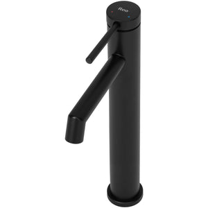 Rubinetto Da Lavabo Rea Foss Black Matt High