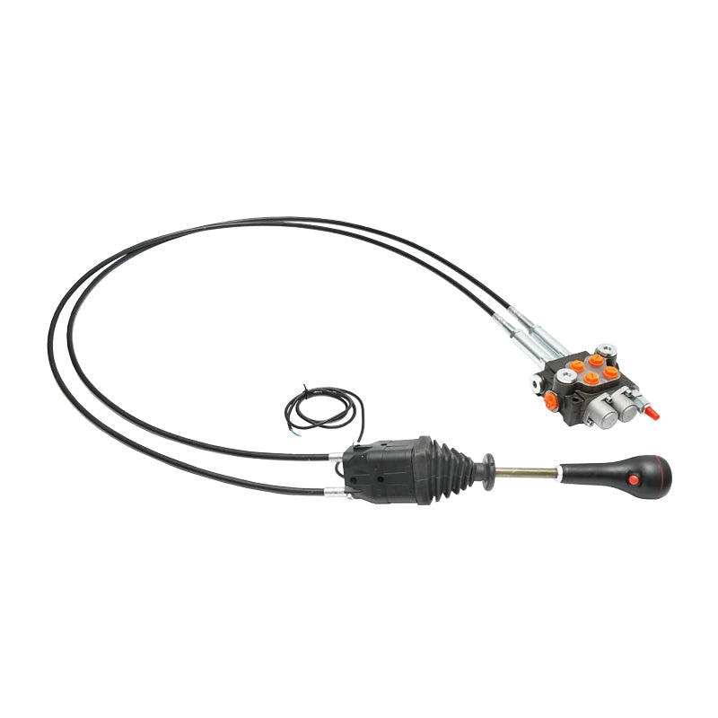 DISTRIBUTORE OLEODINAMICO con joystick, lunghezza cavo 2,5 m pressione 250 bar portata 40 l/min