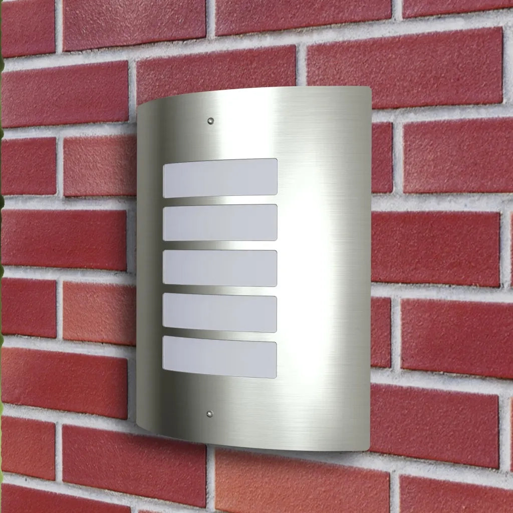 AppliquÃ¨ lampione da giardino in acciaio inox per interni ed esterni cod mxl 75298