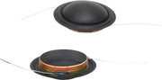 Tweeter di sostituzione - Lame di tweeter - 2 pezzi Accessorio di alta qualità per l'altoparlante con cappuccio di domo in seta