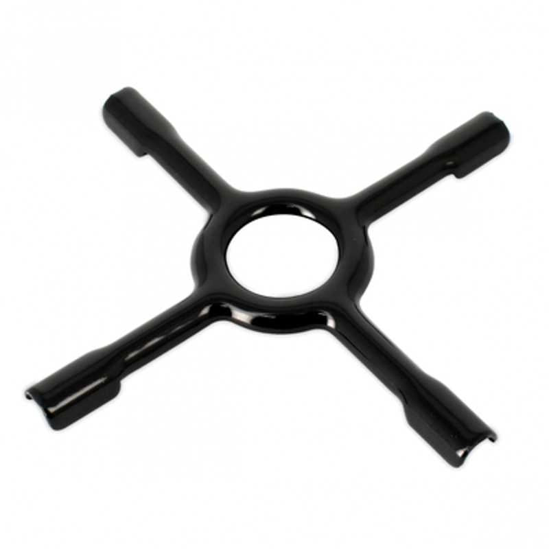 RIDUZIONE FUOCO CAFFETTIERA LAMIERA SMALTATA NERO L.150MM - UNIVERSALE