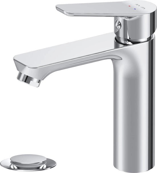 Wastafellok met sistema di chiusura automatico - Mengkraan elegante per la stanza da bagno