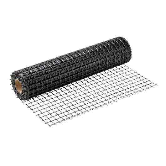 Rete in fibra di vetro 40x40 mm per rinforzo massetti e intonaci rotolo 1x50 m