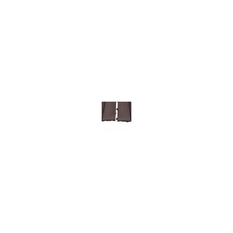 Piastrelle autobloccanti in Plastica con Finitura ad Effetto Legno 37,7 x 18,6 cm. PEZZI 14 Colore beige