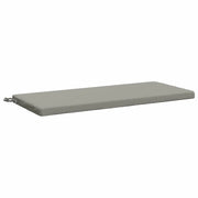 Cuscino per panchina SOEST 100% Poliestere Grigio 949292