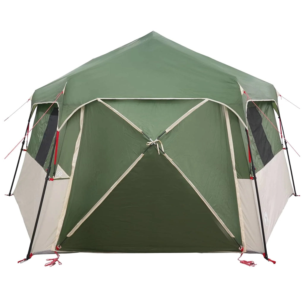 Tenda istantanea con telo antipioggia per 12 persone e rilascio rapido