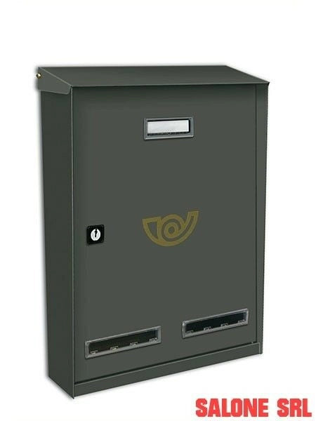 CASSETTA POSTALE RIVISTE TRIMEC MOD.SIRIO 280X110X385H FINITURA GHISA