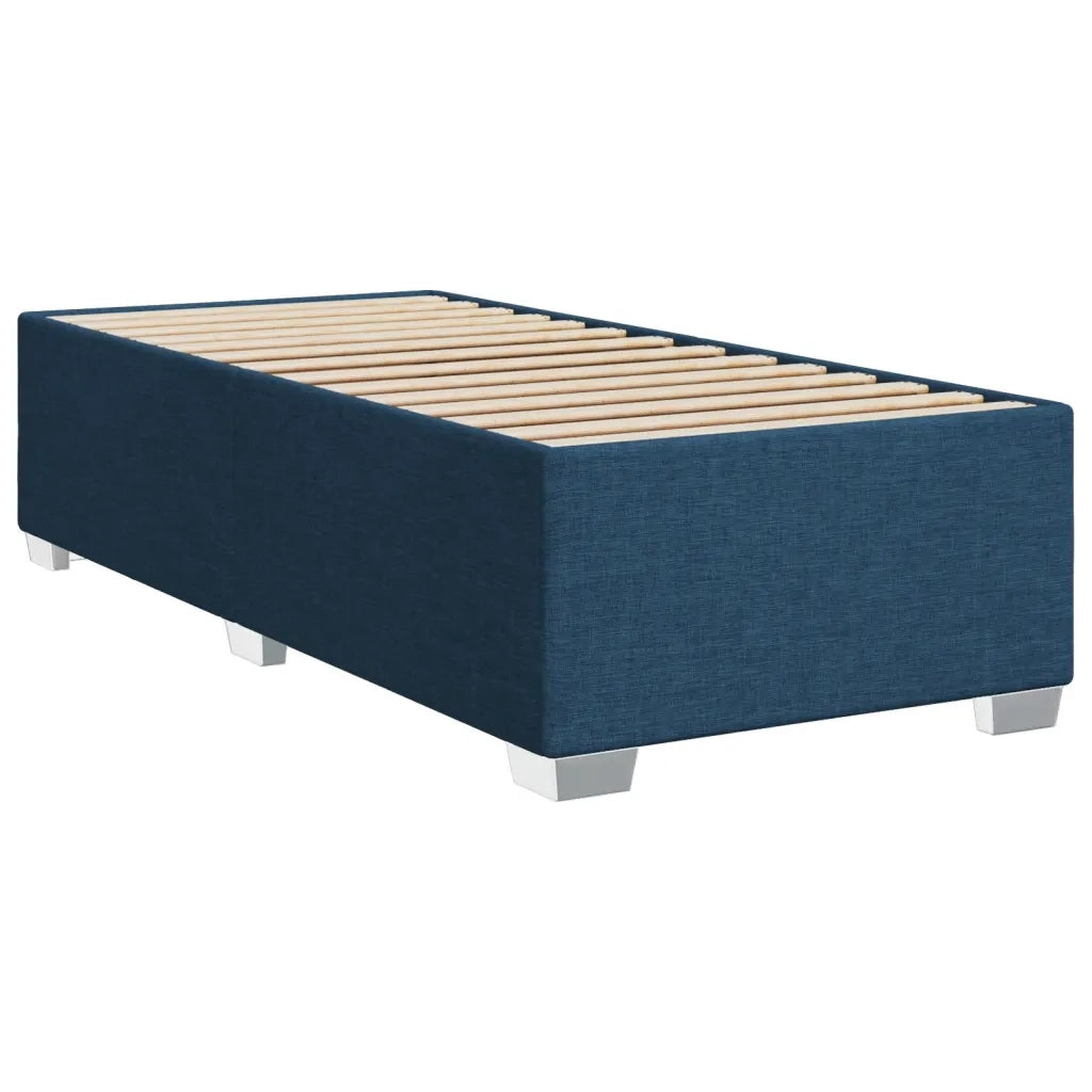 Giroletto a Molle con Materasso Blu 100x200 cm in Tessuto 3292698