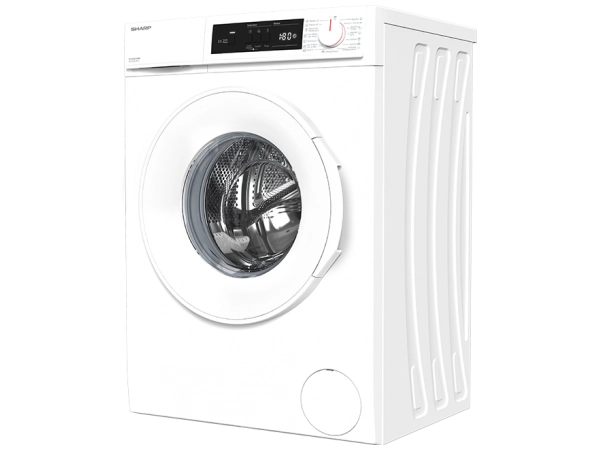 Sharp ES-NFA7121WD lavatrice Caricamento frontale 7 kg 1000 Giri/min Bianco