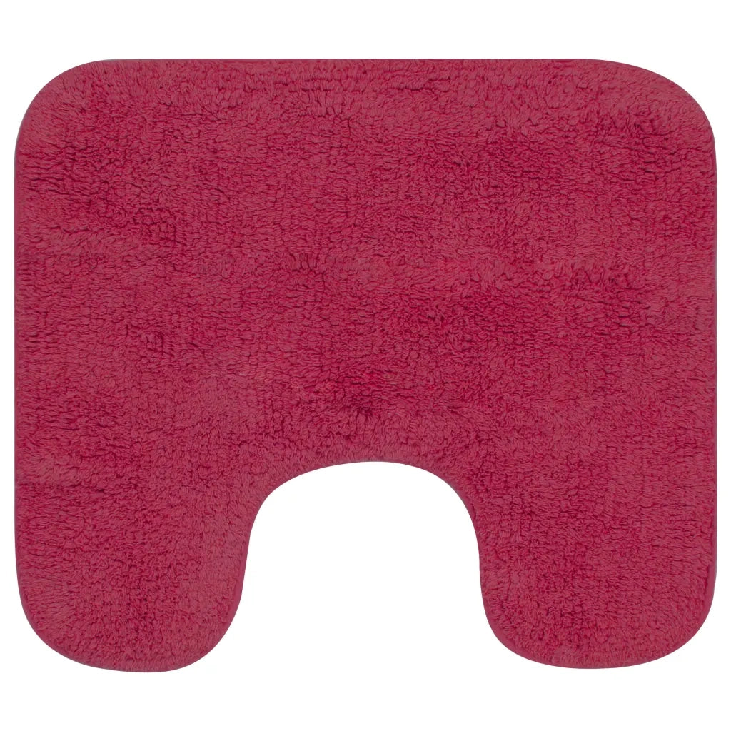 Set Tappetini per Bagno 2 pz in Tessuto Fucsia cod mxl 65672