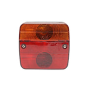 Luce freno posteriore sinistra/destra rimorchio/camion con illuminazione targa 105x97x49mm