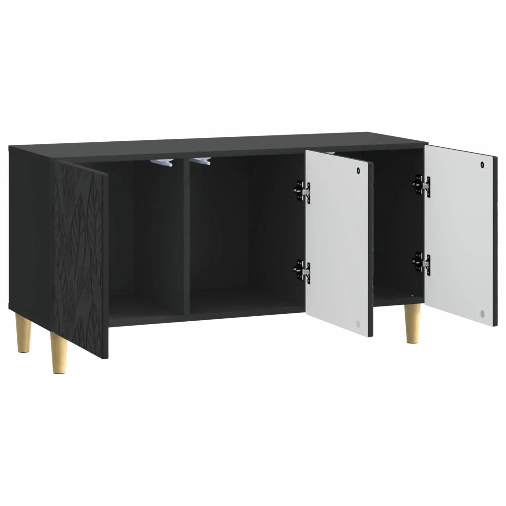 Mobile TV 99 x 34,5 x 50 cm Nero Legno ingegnerizzato 895176