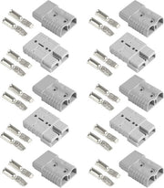 Connettore di alta tensione 50 A 600 V Collegamento rapido per auto, caravan, camper, impianti solari colore grigio