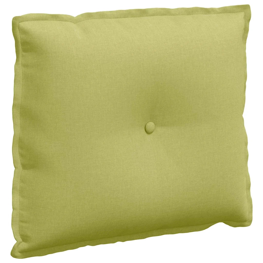 Cuscino per Schiena | Cuscino dorsale Verde chiaro 60 x 19 x 50 cm Tessuto