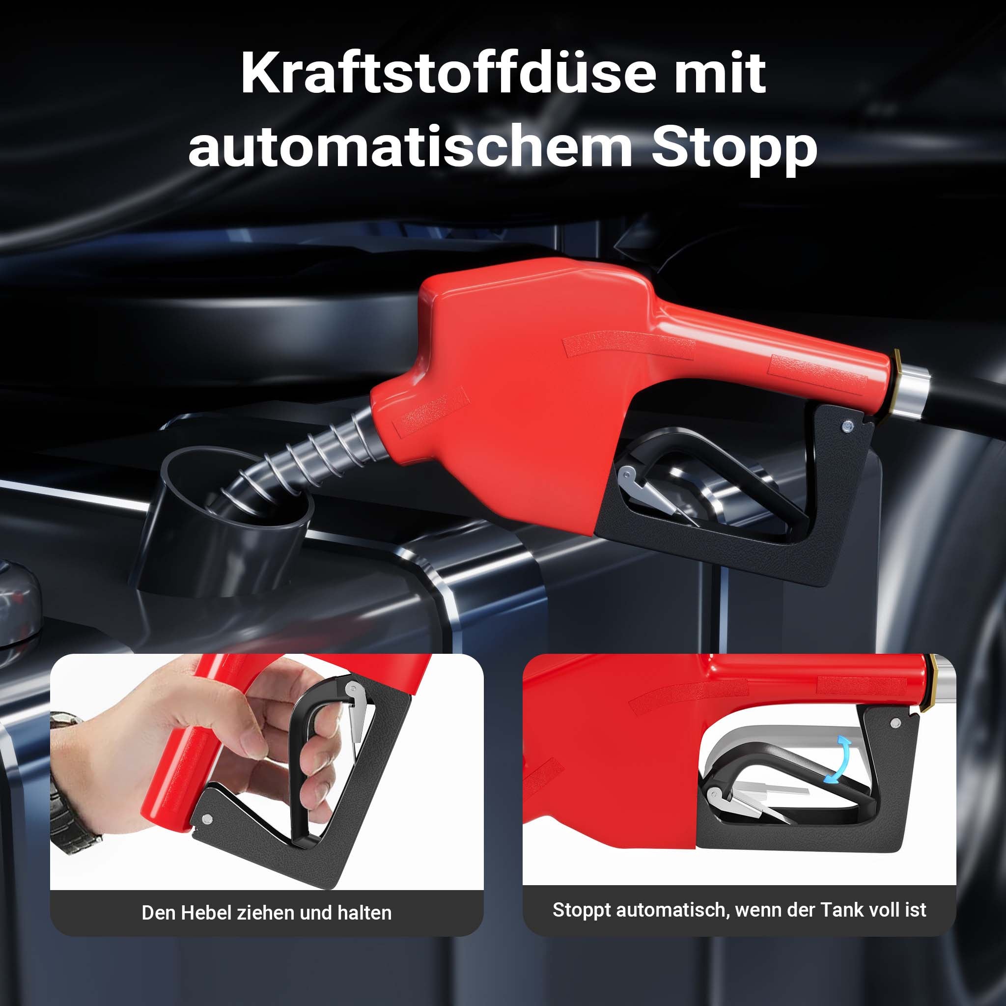 Pompa travaso gasolio, autoadescante, per biodiesel e olio combustibile 230V/550W 60l/min