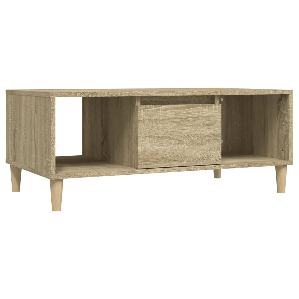 Tavolino Salotto-Tavolino da soggiorno-Tavolo Rovere Sonoma 90x50x36,5 cm Legno Multistrato 692642