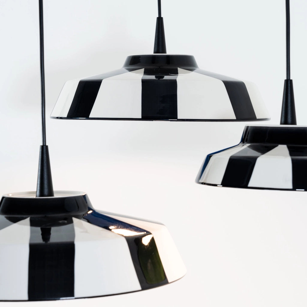 Circus Lampada a Sospensione in Ceramica Made in Italy Diametro 24 cm LED 8W 2700K Giallo per Illuminazione d'Interni di Design Elegante e Moderna