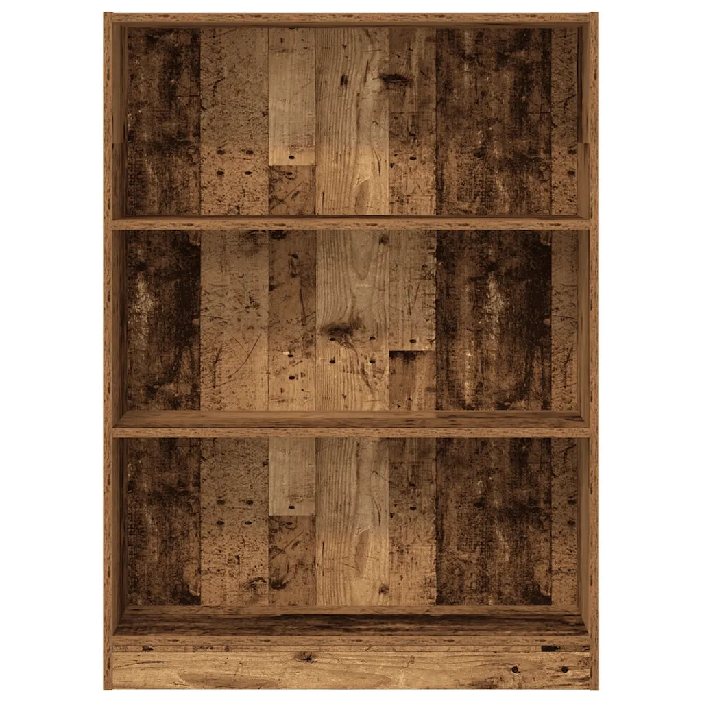 Libreria Legno Antico 80x24x109 cm in Legno Multistrato