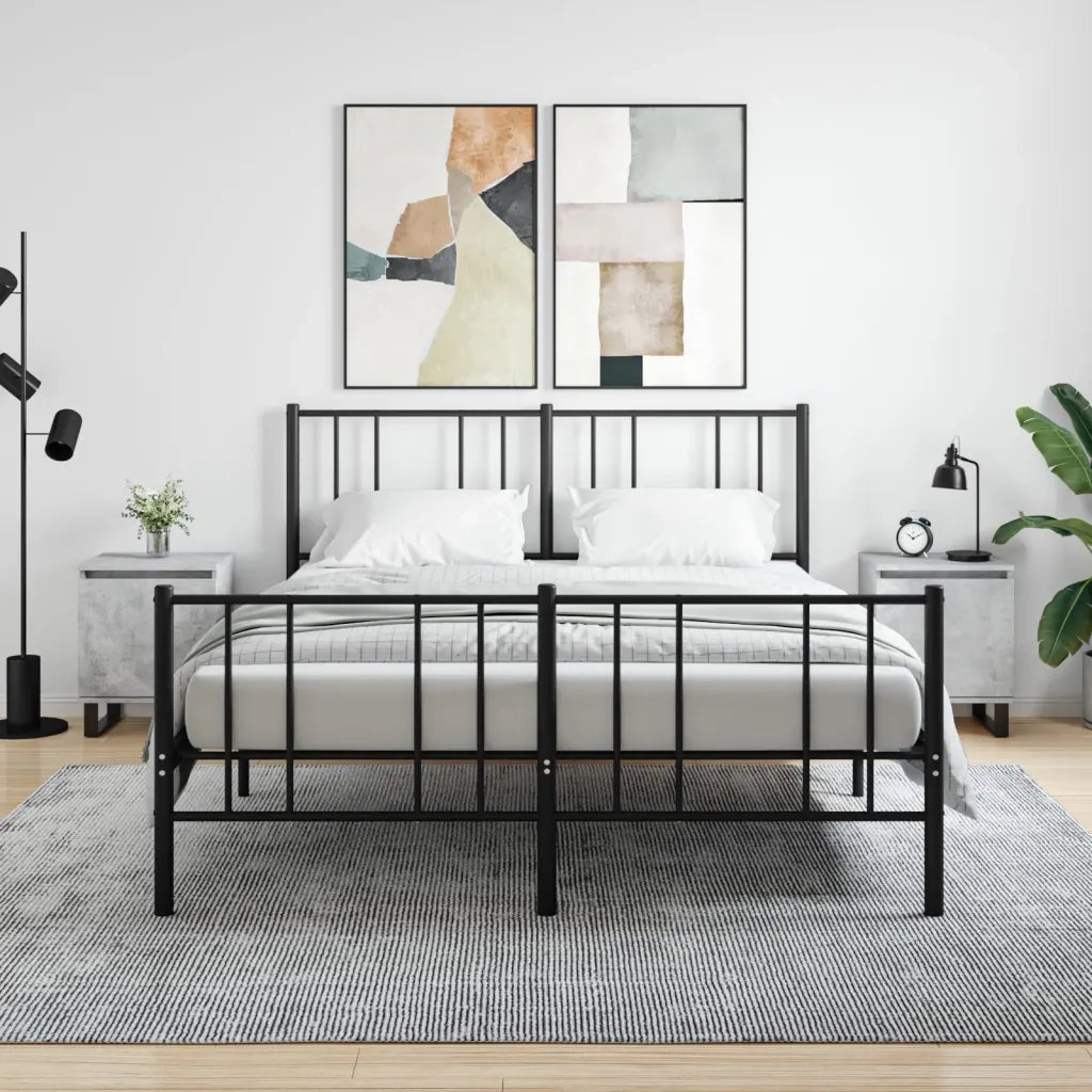 Comodini 2 pz Grigio Cemento 40x30x50 cm in Legno Multistratocod mxl 79817