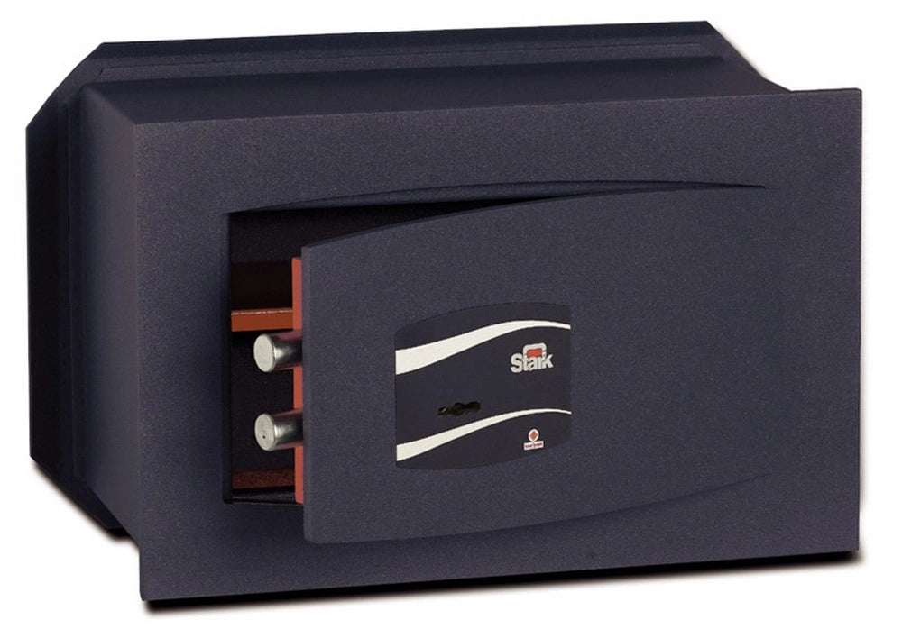 1pz cassaforte da muro chiusura con chiave mm. 260x150x180 h cod:ferx.vit17868