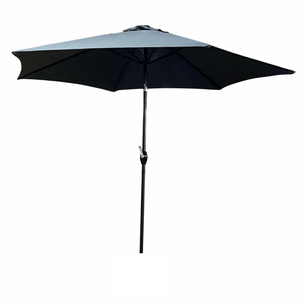 Ombrellone da giardino ORIENT con regolazione dell'inclinazione grigio scuro peso 4,5 kg dimensioni 270x270x235 cm