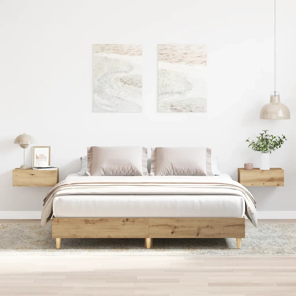 Giroletto senza Materasso Rovere Artigianale 150x200 cm 3328716