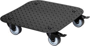Trolley per piante ALASKA 29 x 29 x 75 cm I Trolley per fiori per interni + esterni I Trolley di contenitore in alluminio I 2 freni I Capacità di carico 150 kg I Prodotto in Germania - 20700801