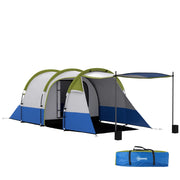 Tenda da campeggio 3 persone ¨C zephmum ¨C Verde, impermeabile, con ganci per lanterne
