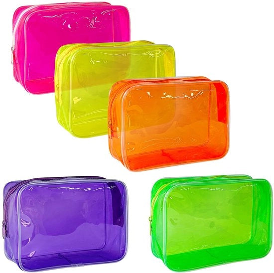 Toilette in PVC trasparente con grande capacità (DE-D1126-Y1)
