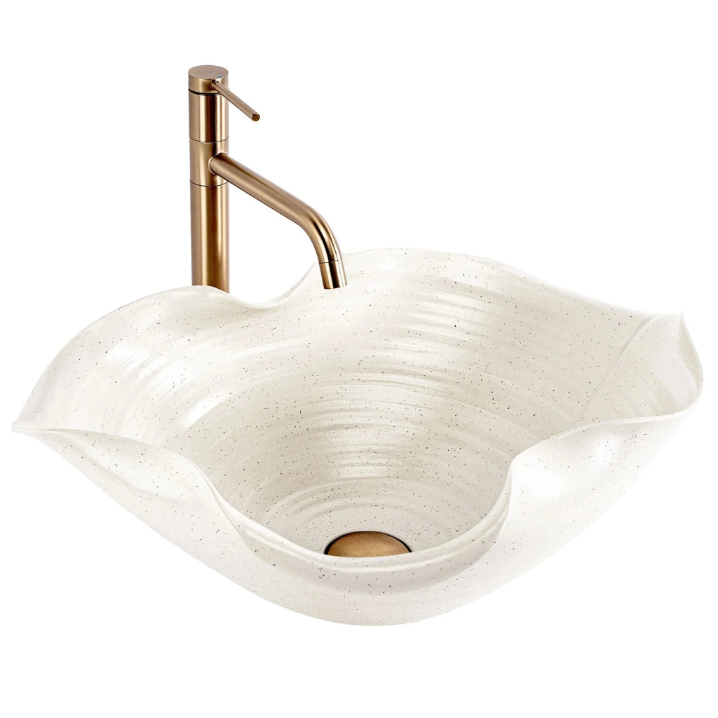 Lavabo Da Appoggio In Ceramica Rea Hm-02 Handmade Art