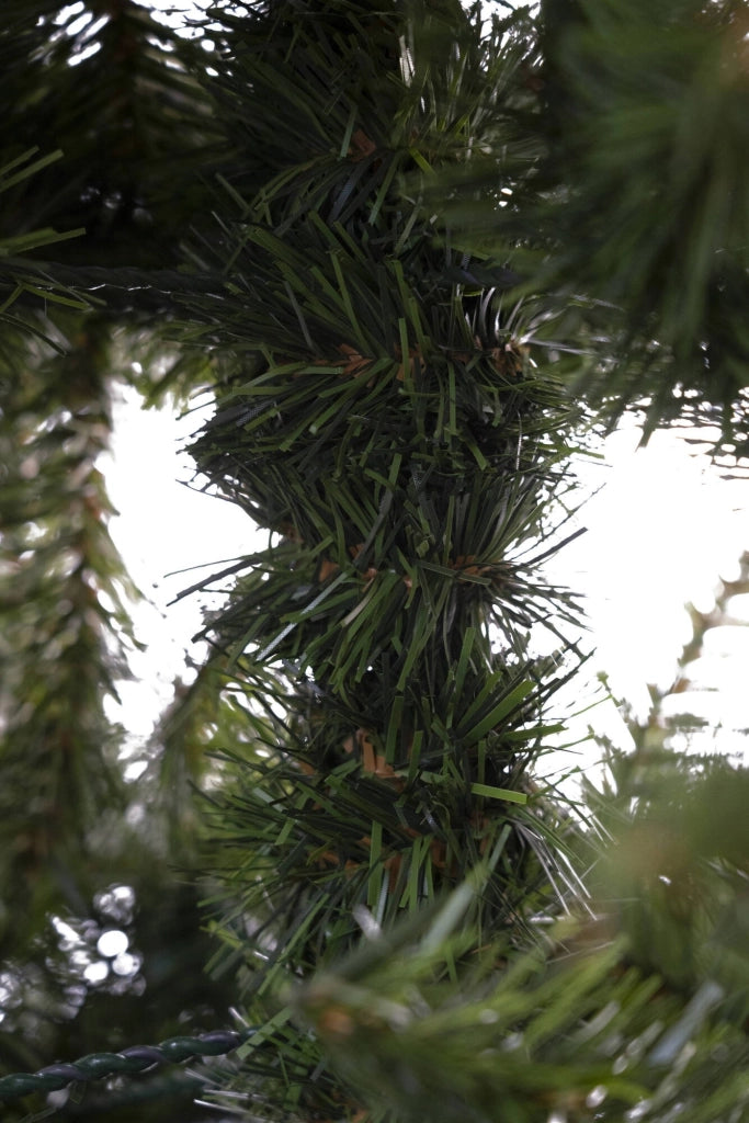 Tinsel, Albero di Natale 150 cm 42 Rami Made in Italy, 150h cm Verde
