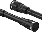 Maniglia da doccia telescopica con molla di acciaio inox 141-187 cm regolabile - Nero lucido