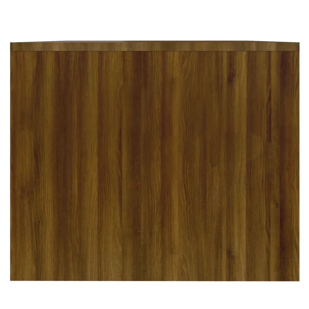Tavolino da Salotto Rovere Marrone 90x50x41,5 cm in Truciolato cod mxl 18249