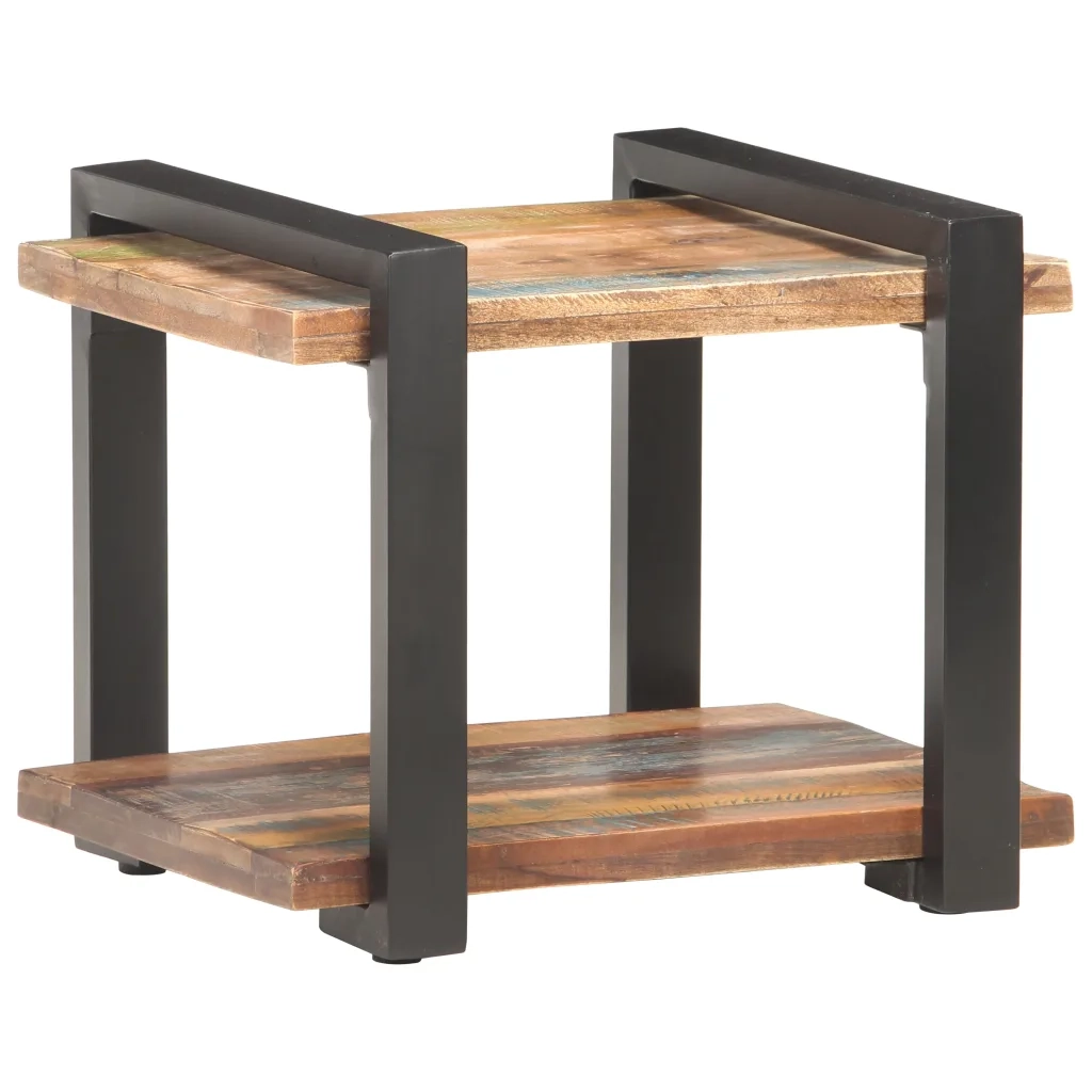 Comodino 50x40x40 cm in Legno Massello di Recupero 320491