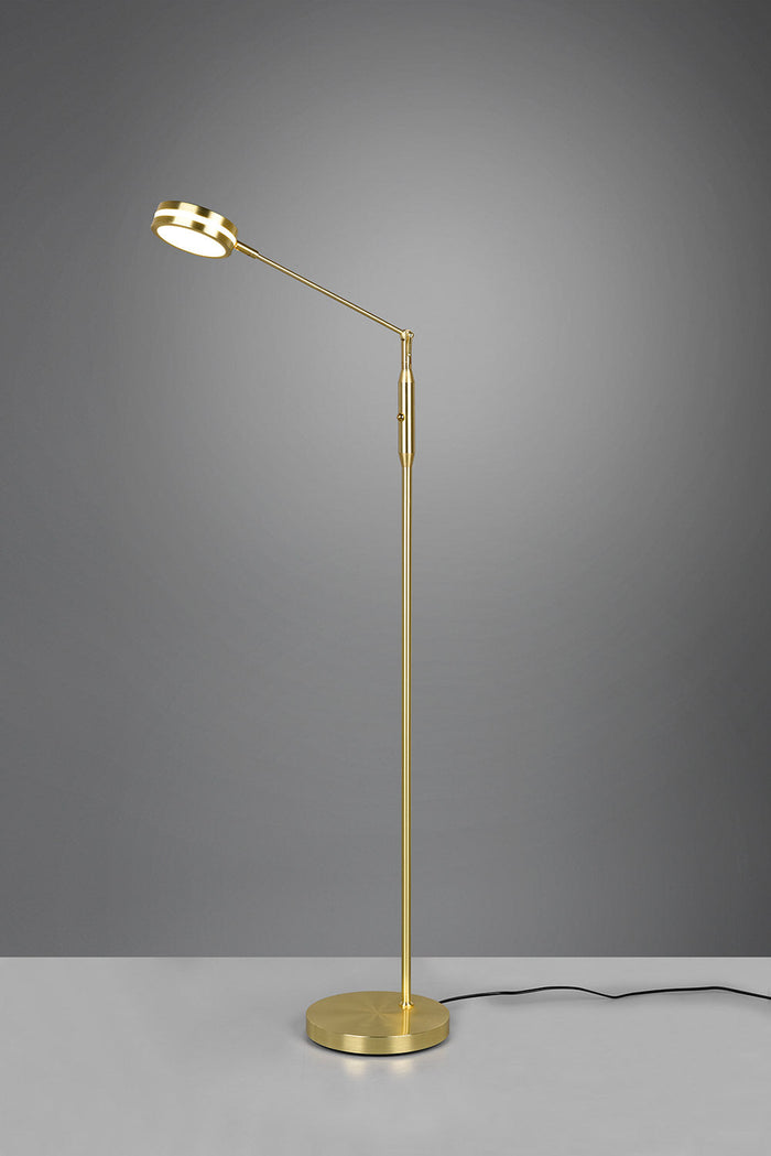 Piantana da Interno a LED SMD in Metallo Ottone Opaco