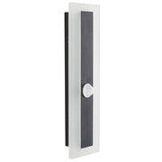 Lampada da parete a LED per esterni Nero 30 cm Acciaio Acrilico con sensore di movimento Design moderno